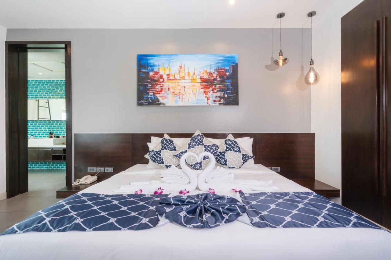 Karon Sea View Beach Apartment Exterior foto