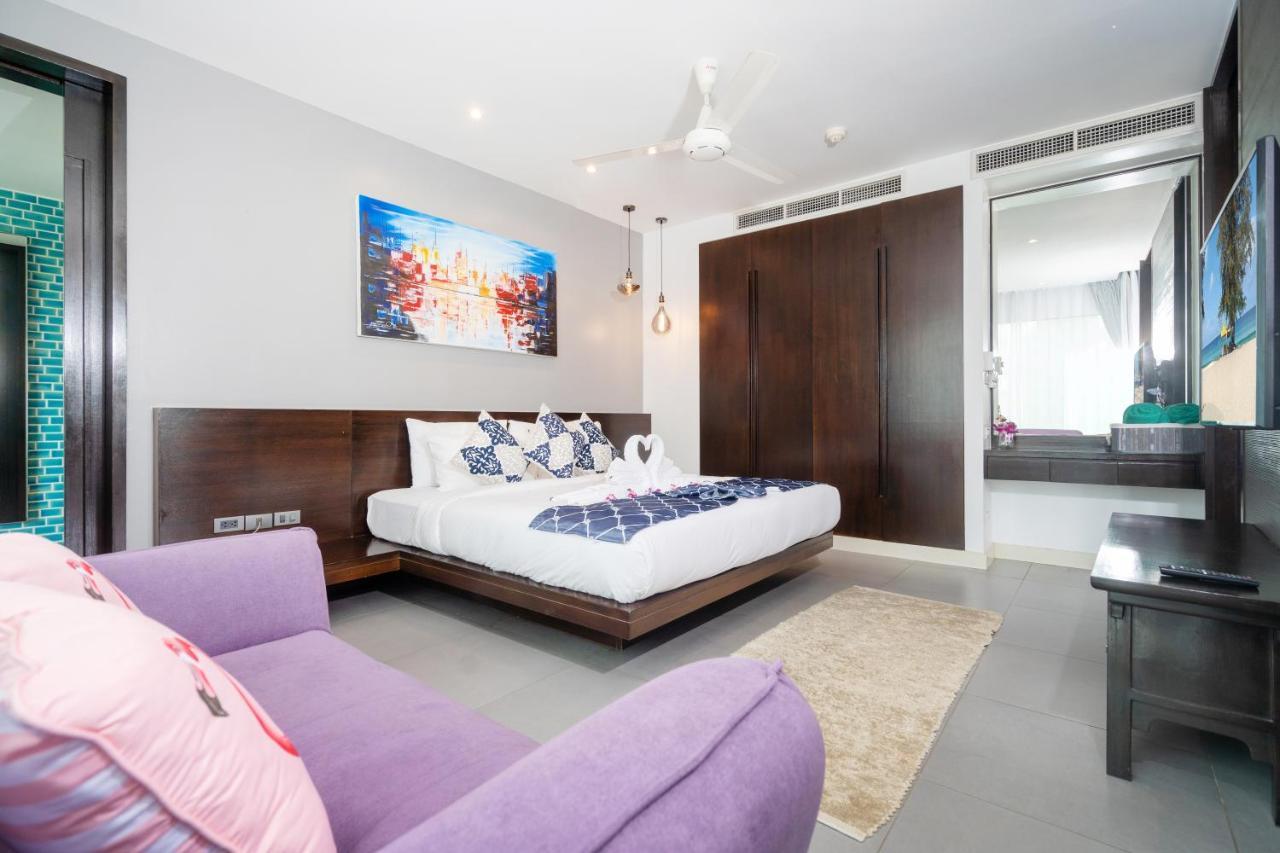 Karon Sea View Beach Apartment Exterior foto